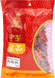 Dried Chili Torkad Chili Påse