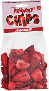 Jordgubbschips Frystorkade