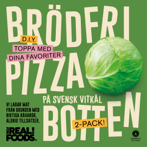Pizzabotten på Vitkål Fryst 2x120g