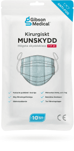 Munskydd Typ IIR Ljusblå