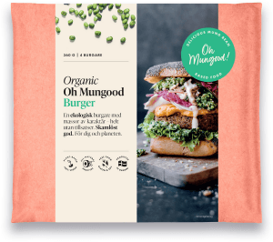 Mungood Burger Fryst EKO 4x90g Oh Mungood!