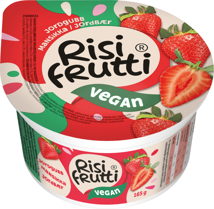 Jordgubb Vegansk