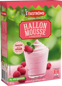 Hallonmousse