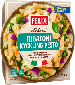 Rigatoni Kyckling & Pesto Fryst