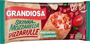 Pizzarulle Mozzarella Skinka Fryst