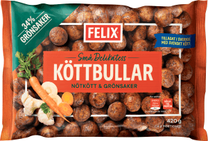 Köttbullar Nötkött & Grönsaker Fryst