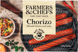Chorizo Plantbaserad Fryst