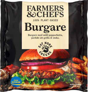 Burgare Plantbaserad Fryst