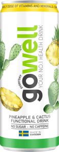 Ananas Kaktus Vitamin Vatten, Burk