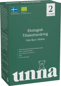 Tillskottsnäring 2, 6-12 mån Eko