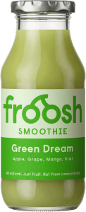 Fruktsmoothie Green Dream Äpple Vindruvor Mango
