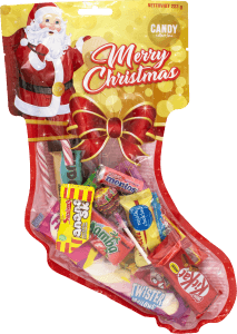 Julstrumpa med Godis