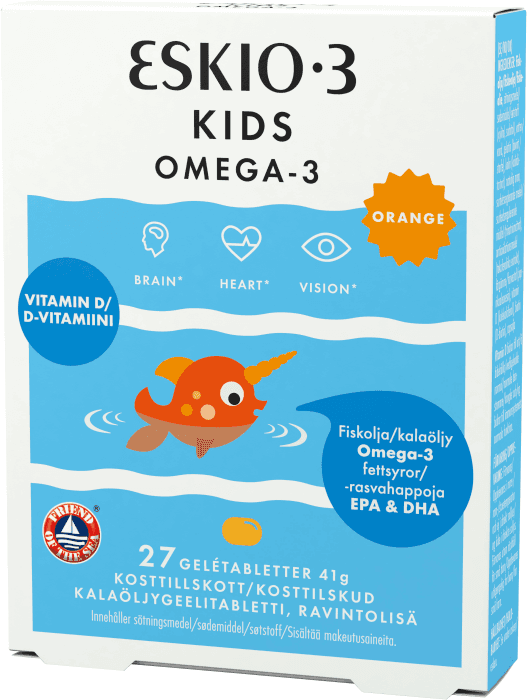 -3 Kids Omega-3, Gelétabletter