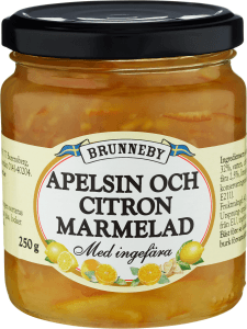 Citronmarmelad Apelsin med Ingefära