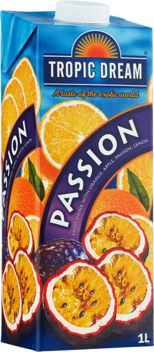 Fruktdryck Passion Drickfärdig