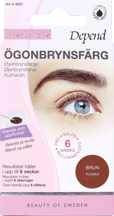 Ögonbrynsfärg Brun