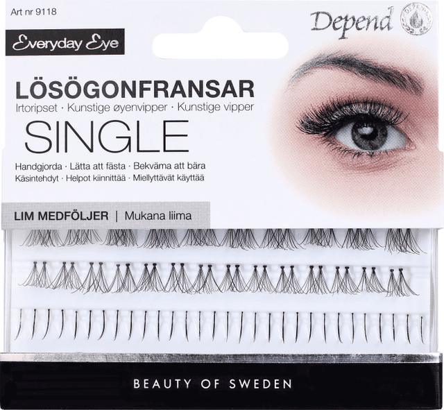Lösögonfransar Single