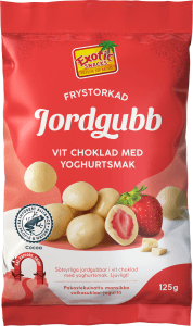 Frystorkad Jordgubb & Vit Choklad