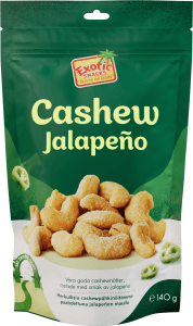 Cashewnötter Jalapeño
