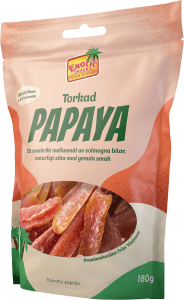 Torkad Papaya