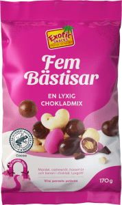Fem Bästisar Dragerade Nötter