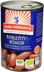 Borlottibönor Ekologisk