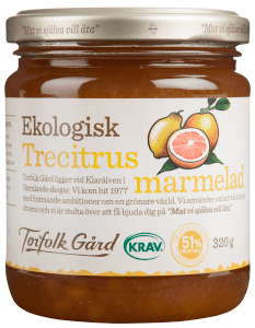 Marmelad Tre Citrus EKO KRAV