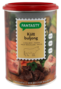 Köttbuljong Pasta