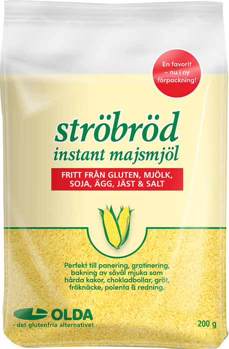 Ströbröd Instant Majsmjöl Glutenfritt