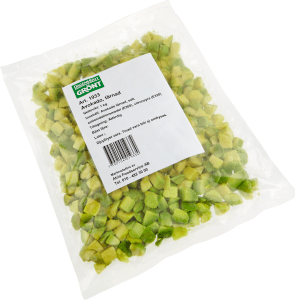 Avokado Tärnad Fryst