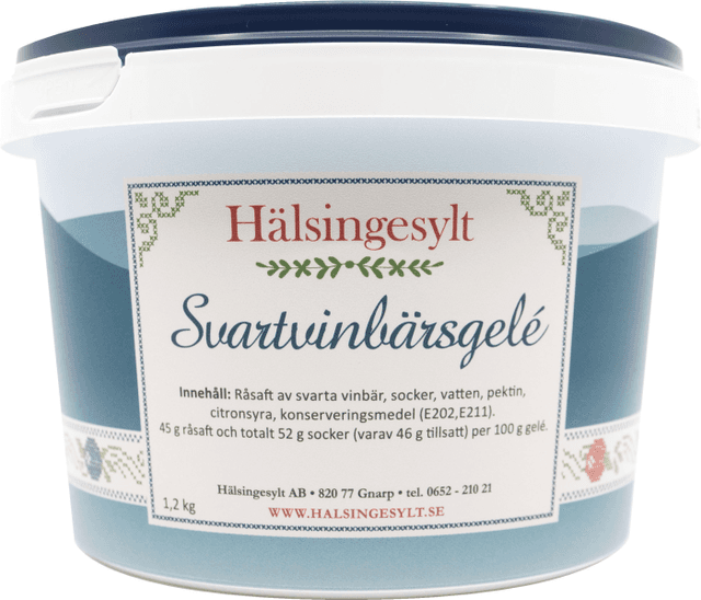 Svart vinbärsgelé