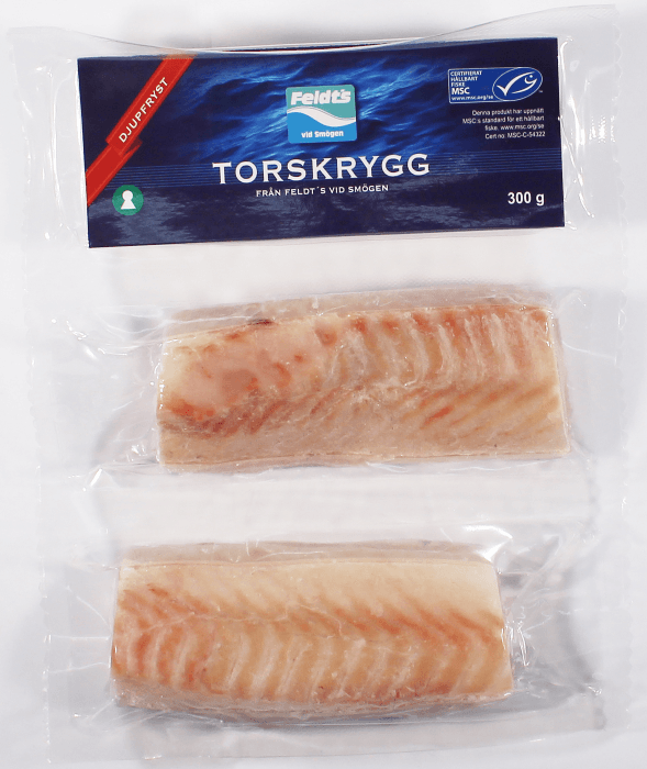 Torskrygg Fryst MSC