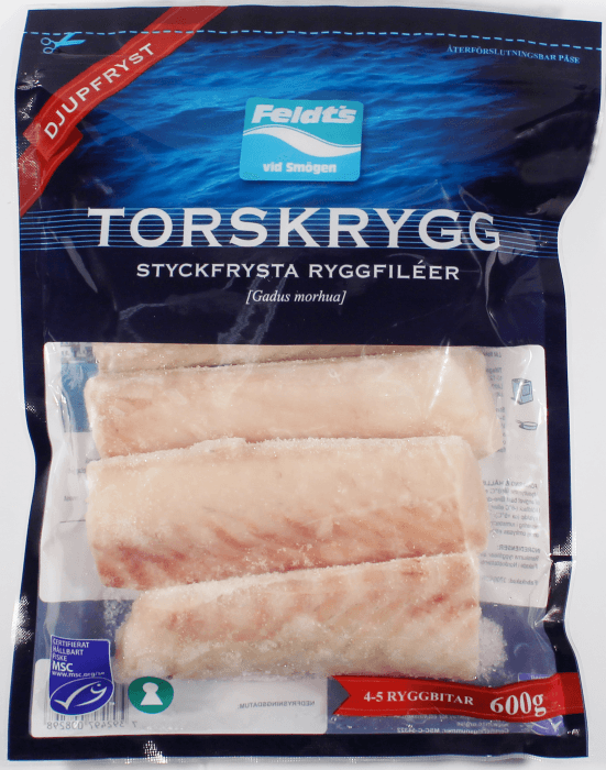 Torskrygg Fryst MSC