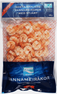 Vannameiräkor Kokt med Tip ASC Fryst