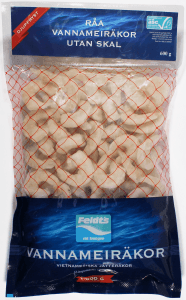 Vannameiräkor Rå utan Skal ASC Fryst
