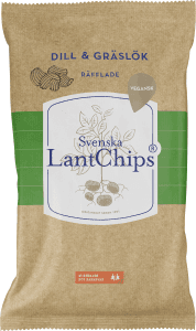 Chips Dill & Gräslök Räfflade