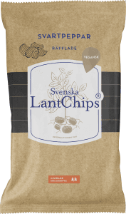 Chips Svartpeppar Räfflade