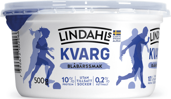 Kvarg Blåbär Utan tillsatt Socker 0,2%