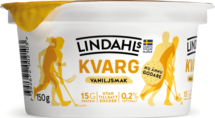 Kvarg Vanilj 0,2% Utan Tillsatt Socker