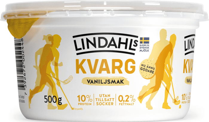 Kvarg Vanilj 0,2% Utan tillsatt Socker