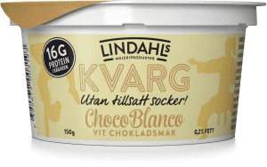 Kvarg Vit Chokladsmak 0,2% Utan Tillsatt Socker
