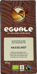 Choklad Hasselnöt 32% EKO Fairtrade