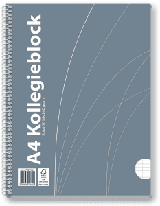 Kollegieblock A4 Rutat Fsc