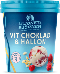 Vit choklad & hallon