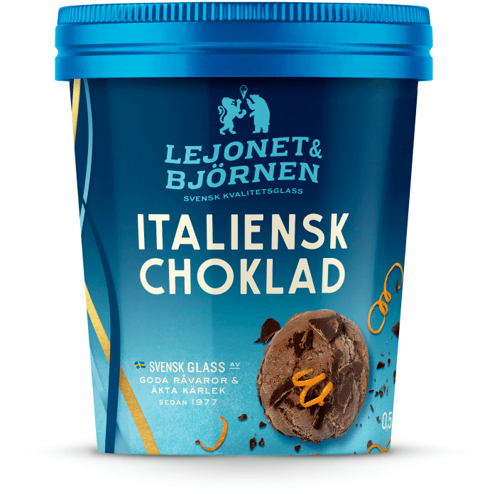 Glass Italiensk Choklad