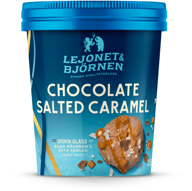 Glass Chocolate Salted Caramel