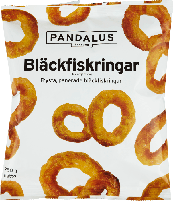 Bläckfiskringar Fryst