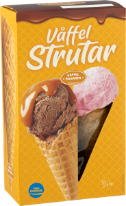 Våffelstrutar 10-p