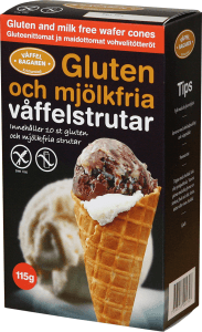Våffelstrutar Glutenfri Mjölkfri 10-p