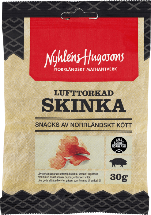 Lufttorkad Skinka